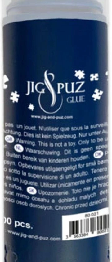 Jig Puz Lijm 220 Ml Met Spons For 4 X 1000 Piece Puzzles 4 Jig Puz Lijm 220 Ml Met Spons For 4 X 1000 Piece Puzzles - Afbeelding 2