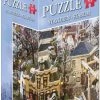 Merkloos Dickensville Elfsteden Puzzel - Stavoren, 500st. -Puzzels Verkoopwinkel 374x840 1