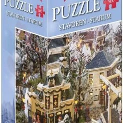 Merkloos Dickensville Elfsteden Puzzel - Stavoren, 500st.