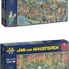 Jumbo Jan Van Haasteren Puzzelbundel - 2 Stuks - De Drogisterij 1000 Stukjes & Krijt Op Tijd! 1500 Stukjes -Puzzels Verkoopwinkel 467x840