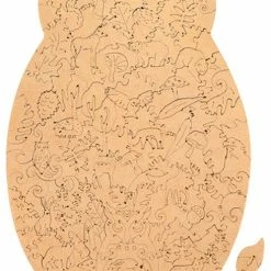 Unidragon Charming Owl -Puzzels Verkoopwinkel 490x840