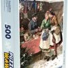 PuzzleWow Puzzel Kerst - Portret Kerstmarkt - Vintage - Legpuzzel - Puzzel 500 Stukjes - Kerst - Cadeau - Kerstcadeau Voor Mannen, Vrouwen En Kinderen - Sinterklaas Cadeautjes - Sinterklaas Voor Grote Kinderen -Puzzels Verkoopwinkel 510x840 2