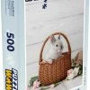 PuzzleWow Puzzel Konijn - Bloemen - Mand - Legpuzzel - Puzzel 500 Stukjes - Sinterklaas Cadeautjes - Sinterklaas Voor Grote Kinderen -Puzzels Verkoopwinkel 510x840 8