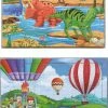 YUMI 2 Houten Puzzels-60 Stuk-Legpuzzel-Educatief-Kinderen-Kleuters-Dino/Luchtballon -Puzzels Verkoopwinkel 539x840 1