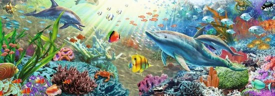 Jumbo Premium Collection Puzzel Water Paradise Panorama - Legpuzzel - 1000 Stukjes 4 Jumbo Premium Collection Puzzel Water Paradise Panorama - Legpuzzel - 1000 Stukjes - Afbeelding 2