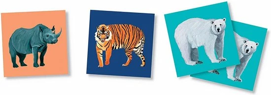 Crocodile Creek 48 Pcs Puzzle & Memory Game/Endangered 5 Crocodile Creek 48 Pcs Puzzle & Memory Game/Endangered - Afbeelding 3