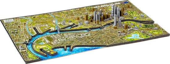 4D Cityscape Melbourne 3D-puzzel 1200 Stuk(s) Stad 4 4D Cityscape Melbourne 3D-puzzel 1200 Stuk(s) Stad - Afbeelding 2