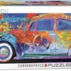 Eurographics VW Kever Puzzel Panorama 1000 Stukjes