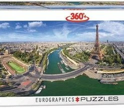 Eurographics Parijs Panorama Puzzel Frankrijk 1000 Stukjes