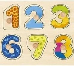 Goki Houten Vormenpuzzel Leren Tellen - 10 Stukjes -Puzzels Verkoopwinkel 550x221 1