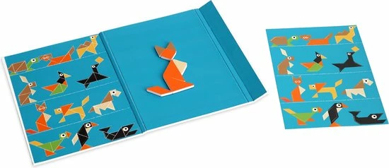 Scratch Europe Scratch EduLogic Book: TANGRAM DIEREN 18,2x25,6x1,3cm (gesloten), 51,5x25,6x1cm (open), Magnetisch, 4+ 12 Scratch Europe Scratch EduLogic Book: TANGRAM DIEREN 18,2x25,6x1,3cm (gesloten), 51,5x25,6x1cm (open), Magnetisch, 4+ - Afbeelding 10