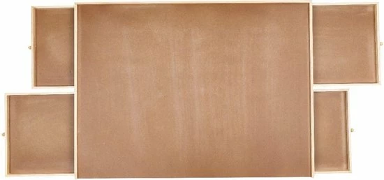 Hi Puzzelplaat Met Lades - Gemakkelijk Je Puzzel Opruimen - 76x57 Cm 3 Hi Puzzelplaat Met Lades - Gemakkelijk Je Puzzel Opruimen - 76x57 Cm