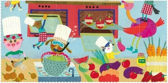 I Want To Be A Chef Puzzel (3+) - Londji 13 I Want To Be A Chef Puzzel (3+) - Londji - Afbeelding 11