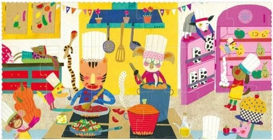 I Want To Be A Chef Puzzel (3+) - Londji 9 I Want To Be A Chef Puzzel (3+) - Londji - Afbeelding 7