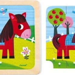 Janod Knoppuzzel Paard Tornado -Puzzels Verkoopwinkel 550x285