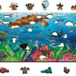 Wooden City WOODEN.CITY OC 0035-M Puzzel Vormpuzzel 200 Stuk(s) Dieren -Puzzels Verkoopwinkel 550x289