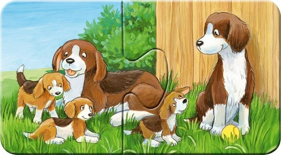Ravensburger Dierenfamilies Op De Boerderij - My First Puzzles - 9x2 Stukjes - Kinderpuzzel 4 Ravensburger Dierenfamilies Op De Boerderij - My First Puzzles - 9x2 Stukjes - Kinderpuzzel - Afbeelding 2