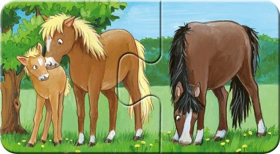Ravensburger Dierenfamilies Op De Boerderij - My First Puzzles - 9x2 Stukjes - Kinderpuzzel 9 Ravensburger Dierenfamilies Op De Boerderij - My First Puzzles - 9x2 Stukjes - Kinderpuzzel - Afbeelding 7