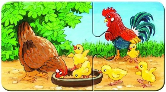 Ravensburger Dierenfamilies Op De Boerderij - My First Puzzles - 9x2 Stukjes - Kinderpuzzel 8 Ravensburger Dierenfamilies Op De Boerderij - My First Puzzles - 9x2 Stukjes - Kinderpuzzel - Afbeelding 6