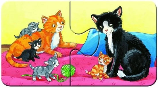 Ravensburger Dierenfamilies Op De Boerderij - My First Puzzles - 9x2 Stukjes - Kinderpuzzel 18 Ravensburger Dierenfamilies Op De Boerderij - My First Puzzles - 9x2 Stukjes - Kinderpuzzel - Afbeelding 16