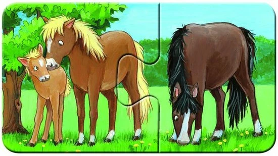 Ravensburger Dierenfamilies Op De Boerderij - My First Puzzles - 9x2 Stukjes - Kinderpuzzel 17 Ravensburger Dierenfamilies Op De Boerderij - My First Puzzles - 9x2 Stukjes - Kinderpuzzel - Afbeelding 15
