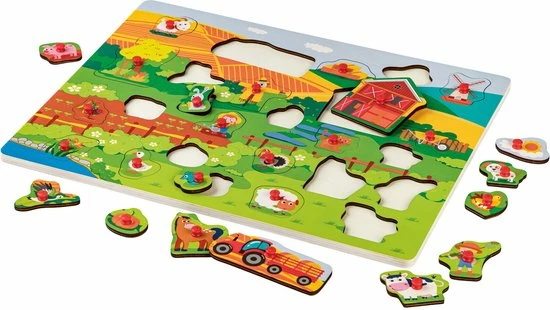 Playtive Houten Puzzel 27-delig 4 Playtive Houten Puzzel 27-delig - Afbeelding 2