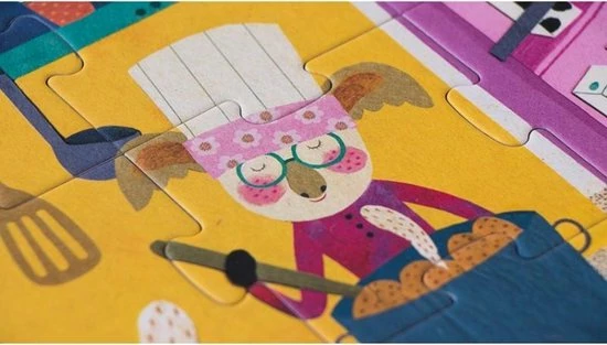 I Want To Be A Chef Puzzel (3+) - Londji 7 I Want To Be A Chef Puzzel (3+) - Londji - Afbeelding 5