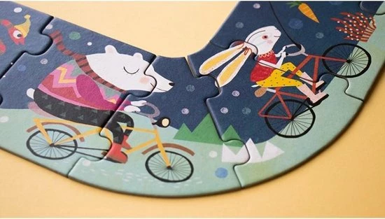 Londji - Londji Puzzel My Bike 3 Meter 54 St 8 Londji - Londji Puzzel My Bike 3 Meter 54 St - Afbeelding 6