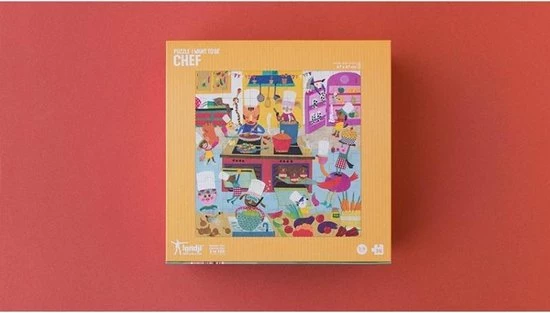 I Want To Be A Chef Puzzel (3+) - Londji 10 I Want To Be A Chef Puzzel (3+) - Londji - Afbeelding 8
