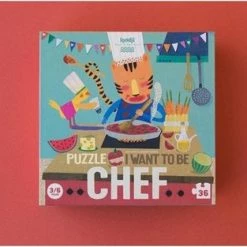 I Want To Be A Chef Puzzel (3+) - Londji 25 I Want To Be A Chef Puzzel (3+) - Londji -Puzzels Verkoopwinkel 550x313 22