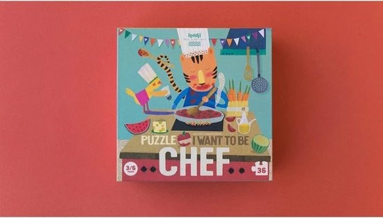 I Want To Be A Chef Puzzel (3+) - Londji 12 I Want To Be A Chef Puzzel (3+) - Londji - Afbeelding 10