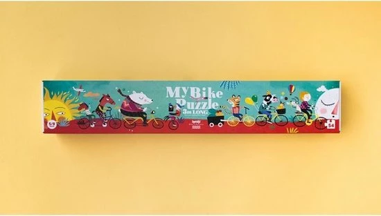 Londji - Londji Puzzel My Bike 3 Meter 54 St 13 Londji - Londji Puzzel My Bike 3 Meter 54 St - Afbeelding 11