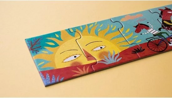 Londji - Londji Puzzel My Bike 3 Meter 54 St 6 Londji - Londji Puzzel My Bike 3 Meter 54 St - Afbeelding 4