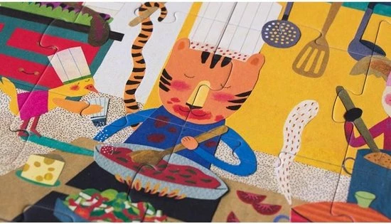 I Want To Be A Chef Puzzel (3+) - Londji 11 I Want To Be A Chef Puzzel (3+) - Londji - Afbeelding 9