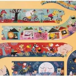 Londji - Londji Puzzel My Bike 3 Meter 54 St 15 Londji - Londji Puzzel My Bike 3 Meter 54 St -Puzzels Verkoopwinkel 550x316