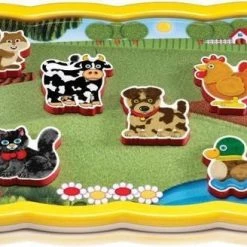 Quercetti Vormenpuzzel Boerderij Junior 12 Stukjes 10 Quercetti Vormenpuzzel Boerderij Junior 12 Stukjes -Puzzels Verkoopwinkel 550x328