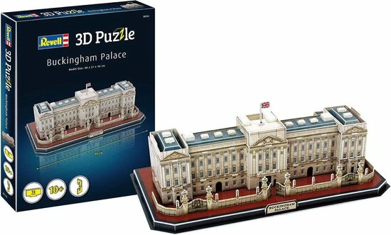 Revell 00122 Buckingham Palace 3D Puzzel 3 Revell 00122 Buckingham Palace 3D Puzzel