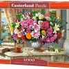 Castorland Summer Flowers And Cup Of Tea Legpuzzel 4000 Stukjes -Puzzels Verkoopwinkel 550x333