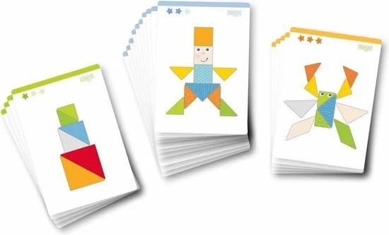 HABA Legspel Kleurrijke Tangrammix 4 HABA Legspel Kleurrijke Tangrammix - Afbeelding 2