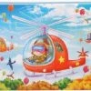 Merkloos Kinderpuzzel Helikopter - 60 Stukjes - 22.5x14 Cm - Schoencadeautje Sinterklaas -Puzzels Verkoopwinkel 550x356 3