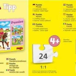 HABA Puzzels Paarden -Puzzels Verkoopwinkel 550x357