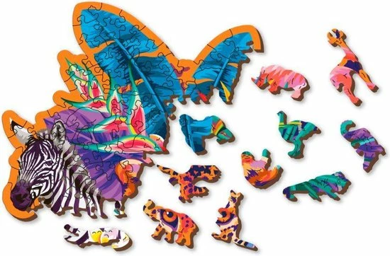 Wooden City WOODEN.CITY 0038-L Puzzel Vormpuzzel 300 Stuk(s) Dieren 8 Wooden City WOODEN.CITY 0038-L Puzzel Vormpuzzel 300 Stuk(s) Dieren - Afbeelding 6