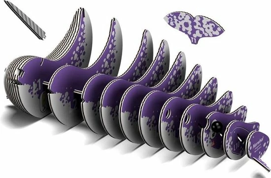 Eugy 3d-puzzel Narwal 11 X 7 Cm Karton Paar 24-delig 4 Eugy 3d-puzzel Narwal 11 X 7 Cm Karton Paar 24-delig - Afbeelding 2