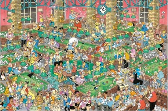 Jan Van Haasteren Puzzelbundel - 2 Stuks - De Drogisterij 1000 Stukjes & Krijt Op Tijd! 1500 Stukjes 6 Jan Van Haasteren Puzzelbundel - 2 Stuks - De Drogisterij 1000 Stukjes & Krijt Op Tijd! 1500 Stukjes - Afbeelding 4