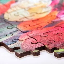 KING Of PUZZLE Meisje Met De Parel - Johannes Vermeer Houten Puzzel 500 Stukjes -Puzzels Verkoopwinkel 550x366 100