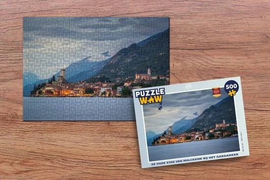 PuzzleWow Puzzel Gardameer - Stad - Wolken - Legpuzzel - Puzzel 500 Stukjes - Sinterklaas Cadeautjes - Sinterklaas Voor Grote Kinderen 3 PuzzleWow Puzzel Gardameer - Stad - Wolken - Legpuzzel - Puzzel 500 Stukjes - Sinterklaas Cadeautjes - Sinterklaas Voor Grote Kinderen