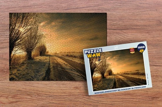 PuzzleWow Puzzel Dokkum - Friesland - Winter - Legpuzzel - Puzzel 1000 Stukjes Volwassenen - Sinterklaas Cadeautjes - Sinterklaas Voor Grote Kinderen 4 PuzzleWow Puzzel Dokkum - Friesland - Winter - Legpuzzel - Puzzel 1000 Stukjes Volwassenen - Sinterklaas Cadeautjes - Sinterklaas Voor Grote Kinderen - Afbeelding 2