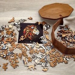 Eco-wood-art Legpuzzel Lion 31 X 28 X 0,5 Cm Hout Bruin 100 Stuks -Puzzels Verkoopwinkel 550x366 39