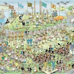 Jan Van Haasteren - Eurovisie Songfestival 1000 Stukjes & Taarten Toernooi 1500 Stukjes & Highland Games 1500 Stukjes -Puzzels Verkoopwinkel 550x366 57