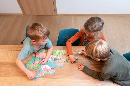 Scratch Puzzel 2-zijdig Dino Skin & Bones - 100 Stukken 10 Scratch Puzzel 2-zijdig Dino Skin & Bones - 100 Stukken - Afbeelding 8